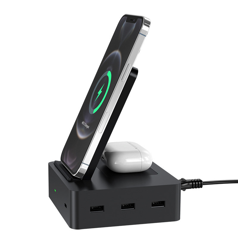 Зарядная станция сотового телефона 5V/3A 15watt беспроводная/заряжатель ...