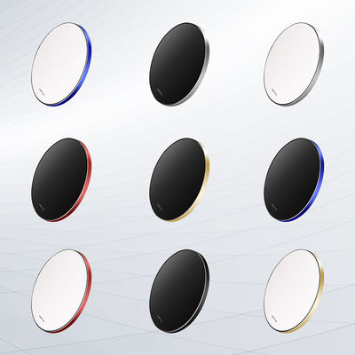 Портативный сертификат CE Qi Fast Wireless Charging Pad 15w Для смартфона