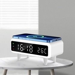 Совместимые Qi беспроводные зарядные часы 5 мм расстояние зарядки для телефона