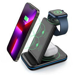 Беспроводное зарядное устройство 15 Вт для Iphone, Qi Cell Phone