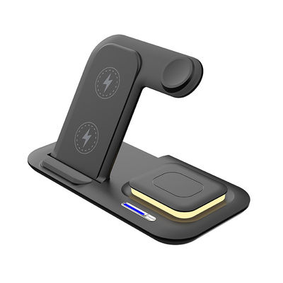 ABS Magnetic Qi Fast Charge Wireless Charging Stand Dock 9V для Apple