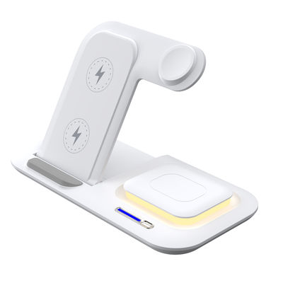 ABS Magnetic Qi Fast Charge Wireless Charging Stand Dock 9V для Apple